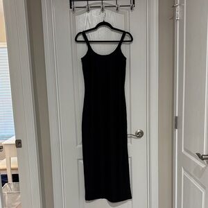 Shape FX Classic Black Midi Dress